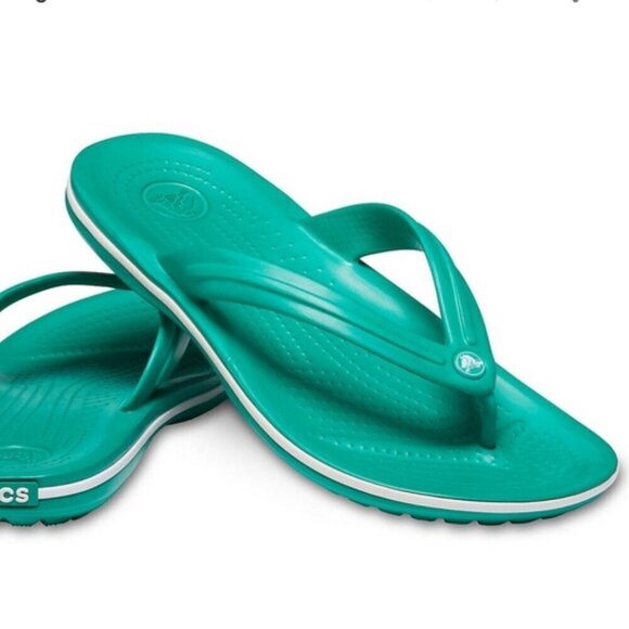 🔵2 for $40🔵 CROCS CROCBAND FLIP FLOPS - Picture 1 of 7
